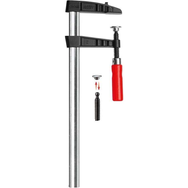 Bessey Heavy Duty Screw Clamp with Wooden Handle TGK