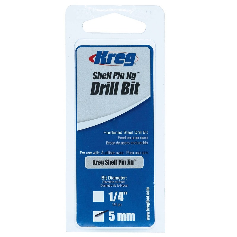 Kreg Shelf Pin Jig Drill Bit 5mm KMA3215