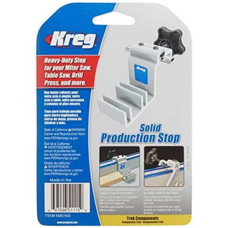 Kreg Solid Production Stop KMS7800
