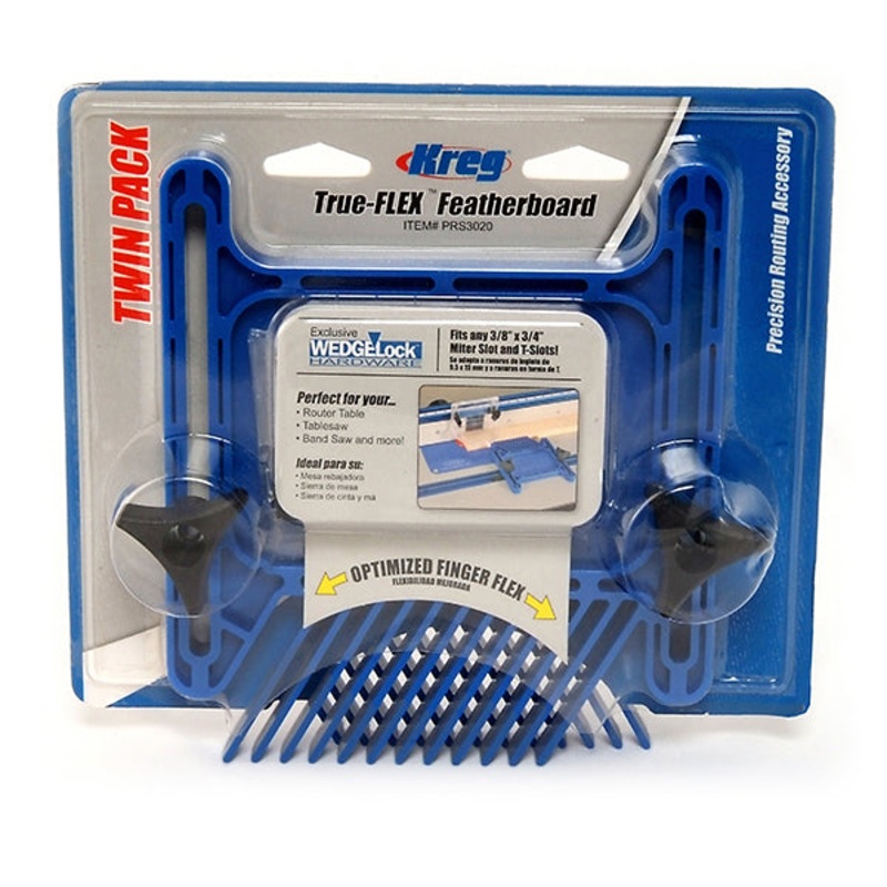 Kreg True Flex Featherboard - Twin Pack PRS3020