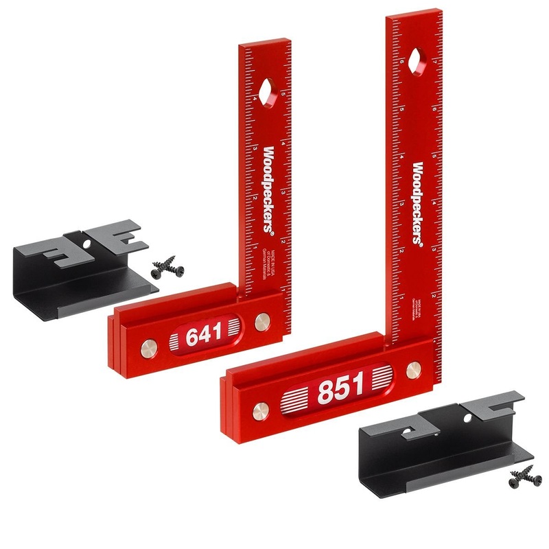 Woodpeckers 641-851 Square Combo, 150mm And 200mm With Rack-Its 641851M-24