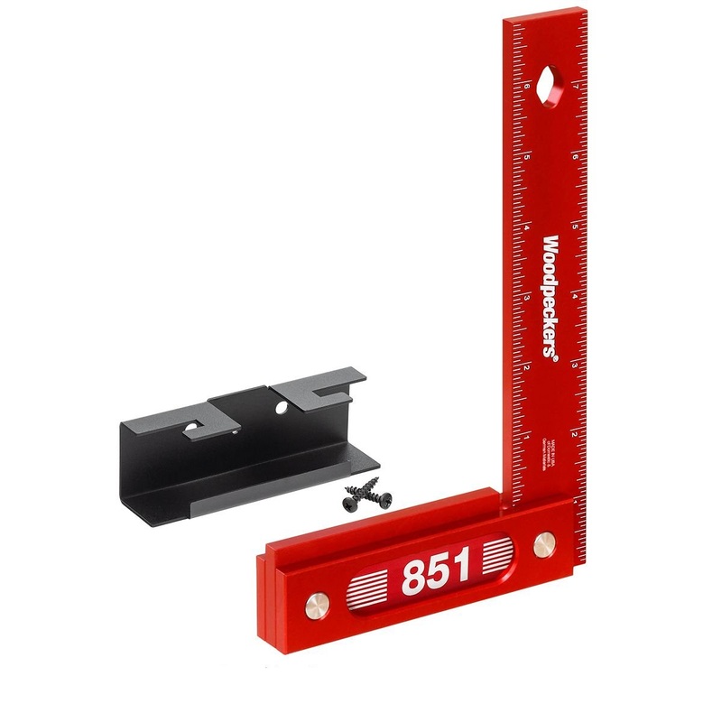 Woodpeckers 851 Square, 200mm - With Rack-It 851M-24
