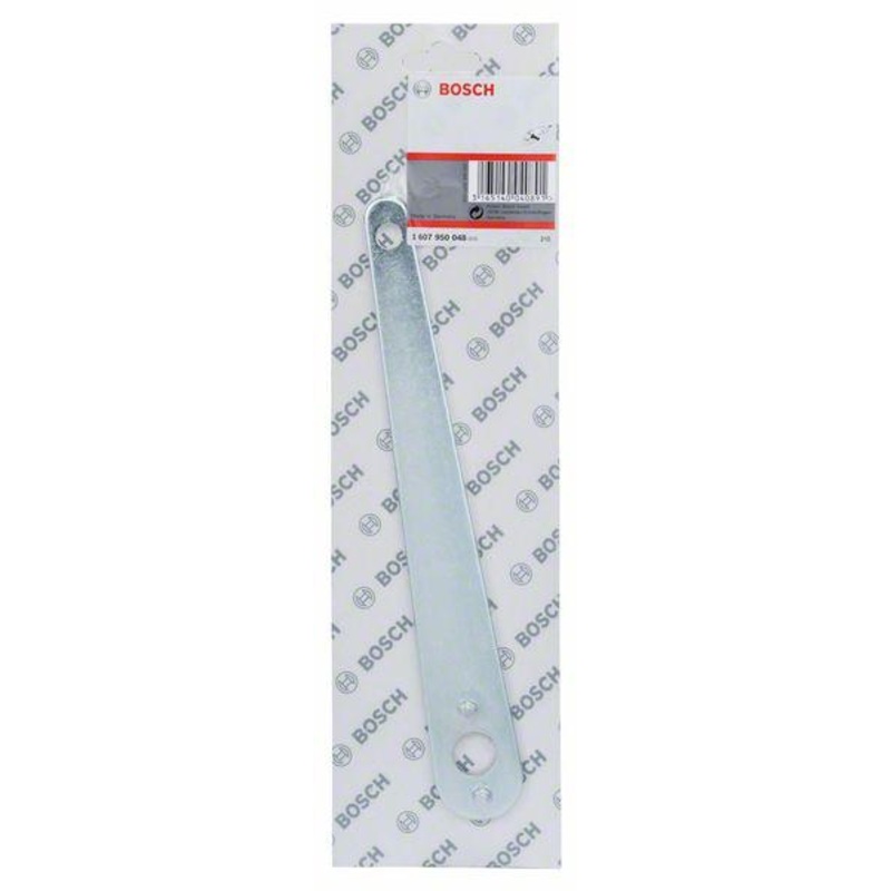 Bosch 2 Hole Straight Spanner for Angle Grinders 1607950048