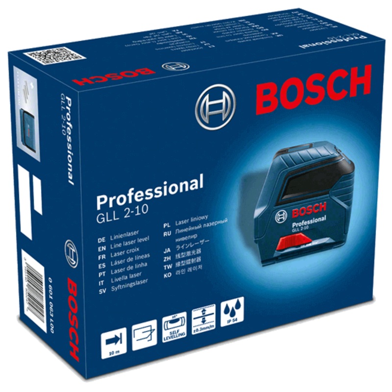 Bosch Professional Laser Level GLL 2-10 0601063L00