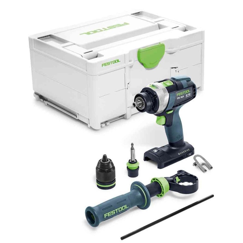 Festool Cordless drill QUADRIVE TPC 18/4 I-Basic 575604