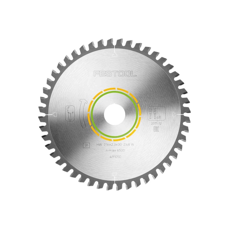 Festool Saw blade WOOD FINE CUT HW 216x2,3x30 W48 491050