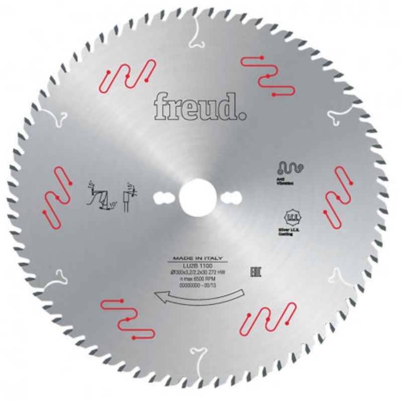 Freud Panel Saw Blade 350MM 3.50MM 72T 30MM LU2B1400