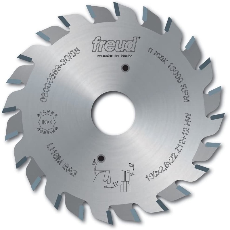 Freud Split Scorer Blade 120mm 2.8-3.6mm 20mm 12+12t