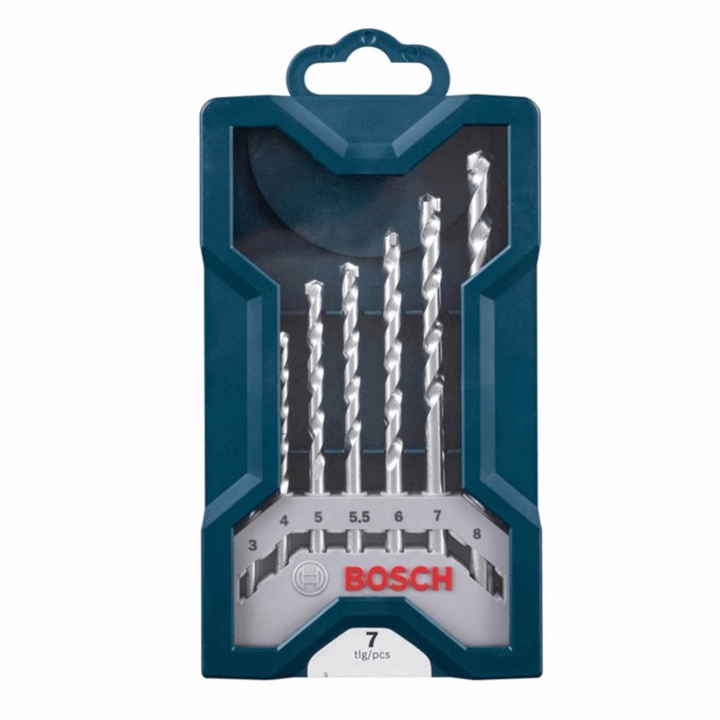 Bosch Masonry Drill Bit Set 7pc 2607017509