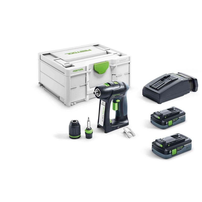 Festool Cordless drill C 18 HPC 4,0 I-Plus 576435