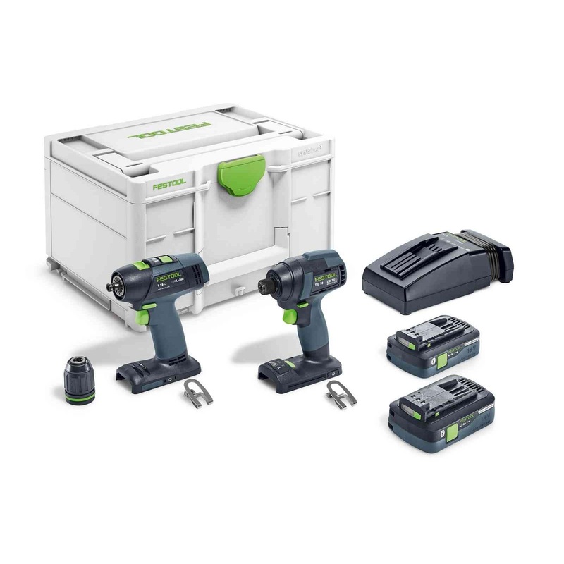 Festool Screwdriver and drill bit set TID 18 HPC 4,0 I-Set T18 577244