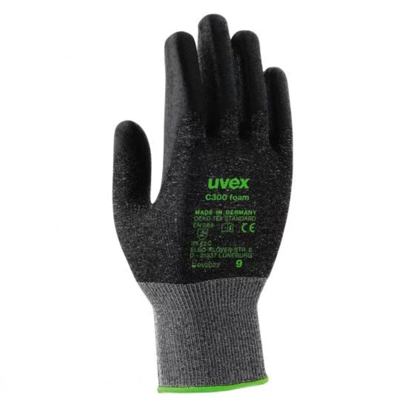Uvex C300 Foam Gloves Size 8