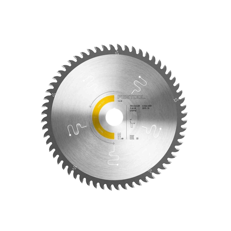 Festool Saw blade WOOD FINE CUT HW 254x2,4x30 W60 575976