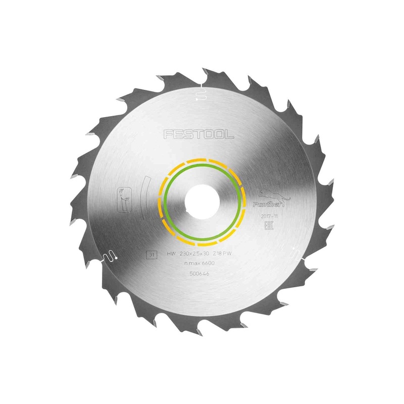 Festool Saw blade WOOD RIP CUT HW 230x2,5x30 PW18 500646