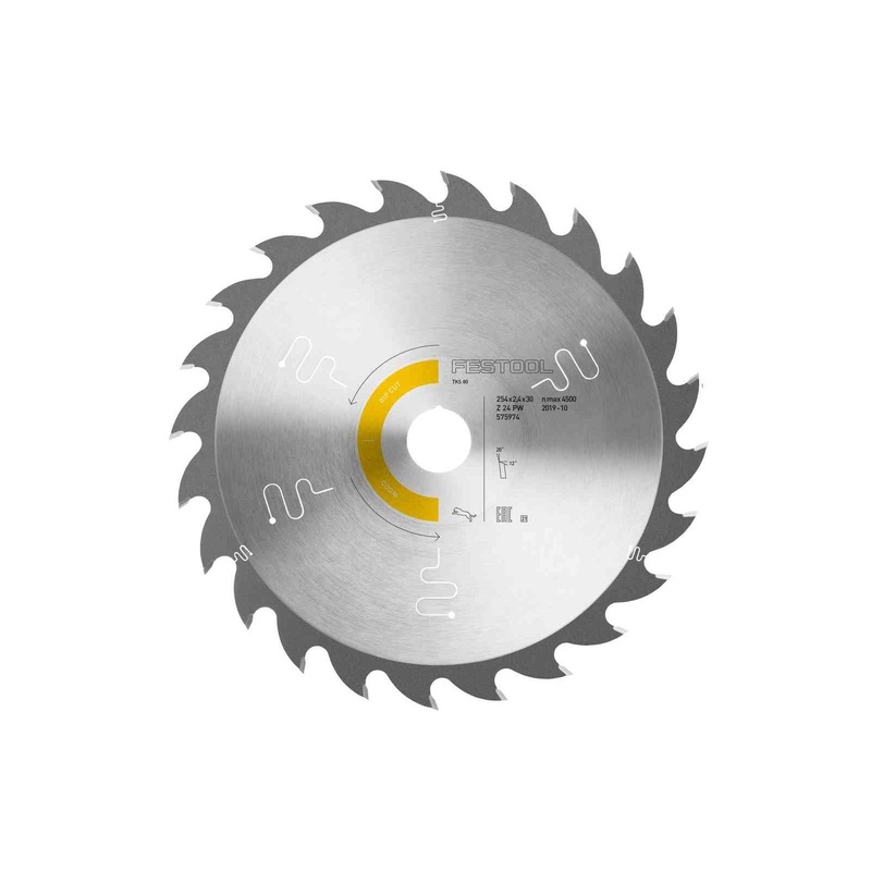 Festool Saw blade WOOD RIP CUT HW 254x2,4x30 PW24 575974