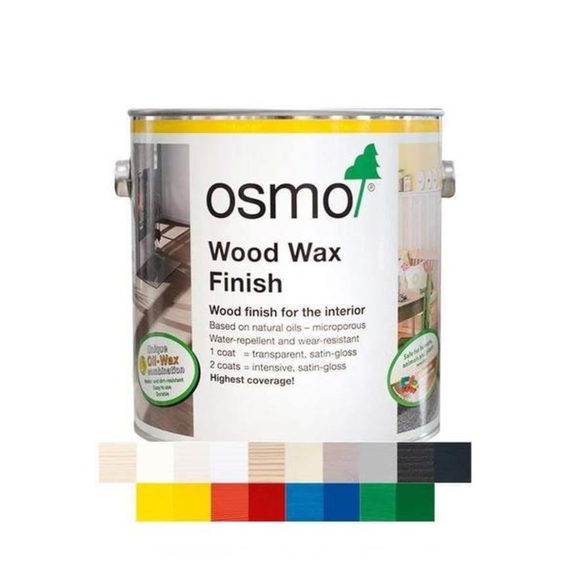 OSMO Wood Wax Intensive Colours