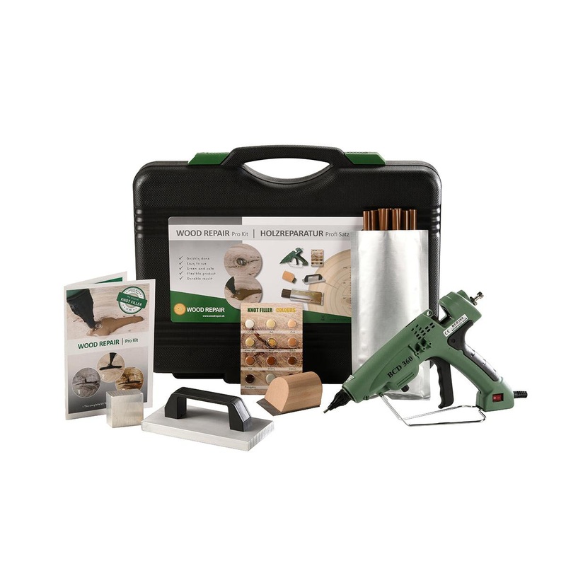 Wood Repair Thermelt Knot Filler Pro Kit