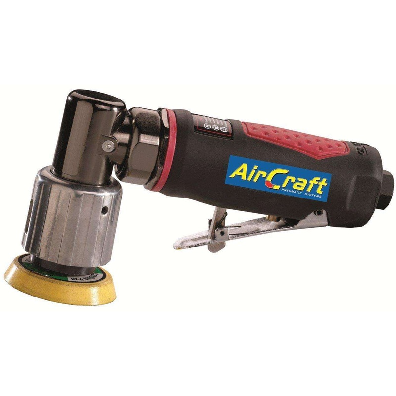Air Craft Air Angle Sander 2'  50Mm (With Velcro Backing Pad)