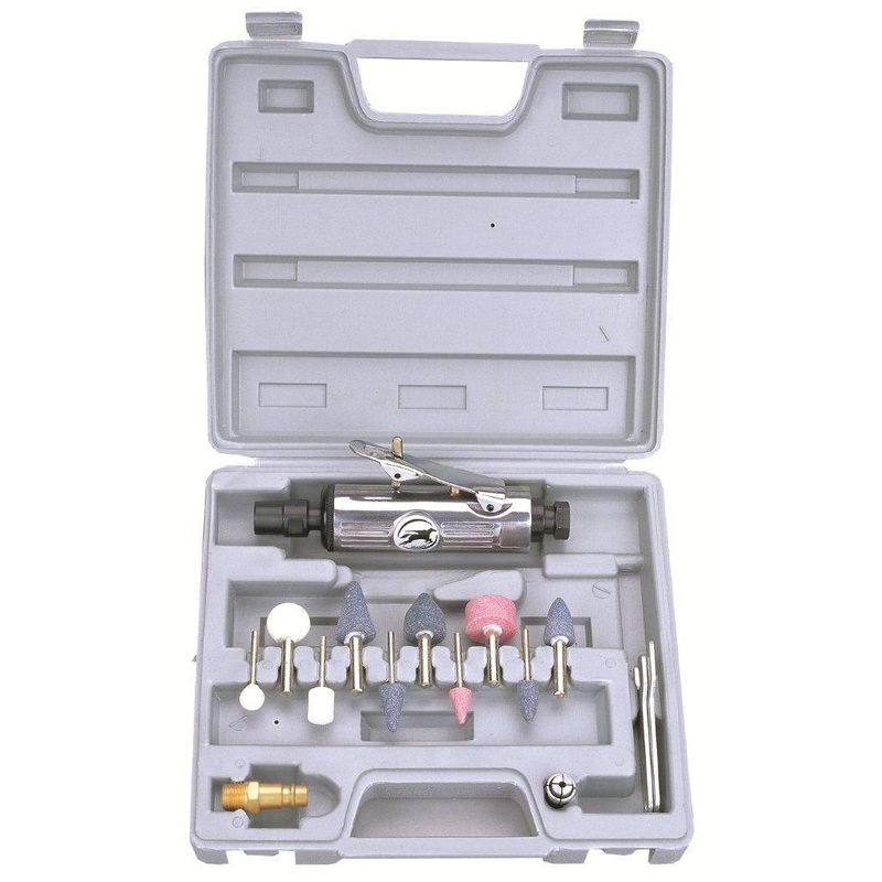 Air Craft Air Die Grinder 1/4' 14 Piece Kit AT0007
