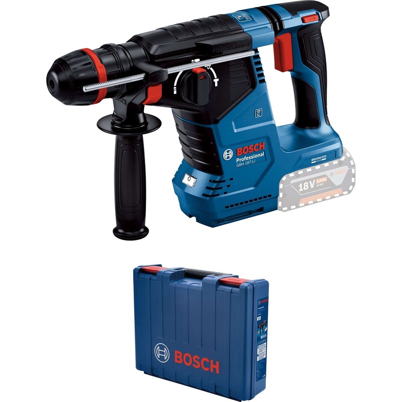 Bosch Professional Cordless Rotary Hammer GBH 187-LI Solo 0611923181