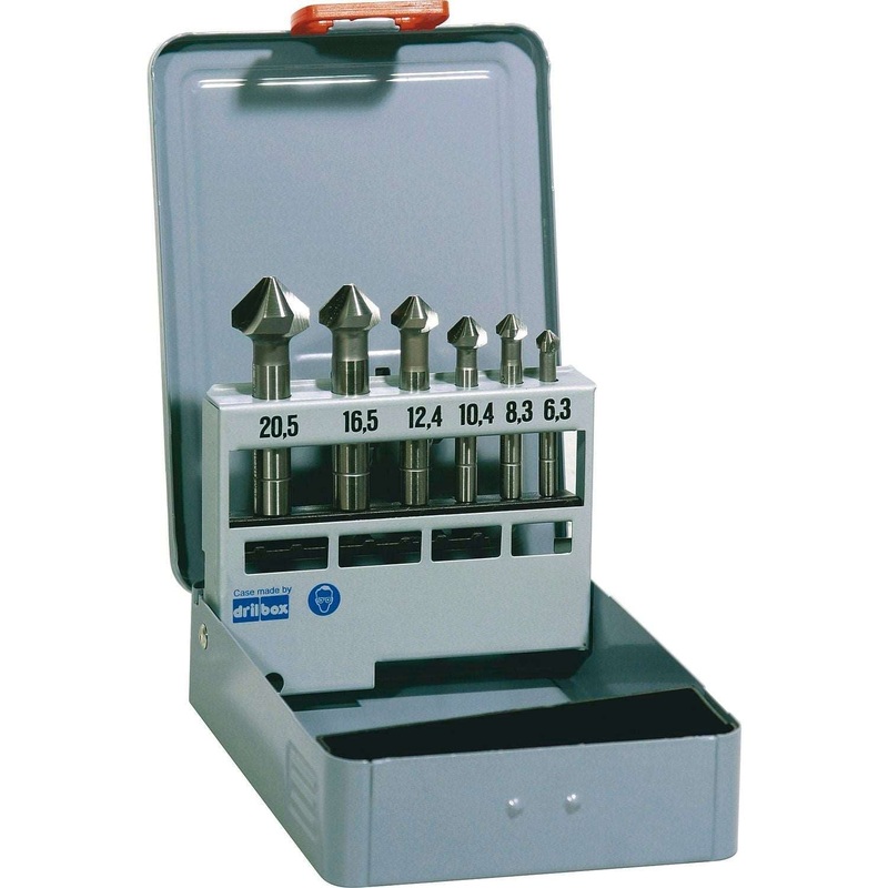 Alpen Countersink Set 6pc ALP CS6