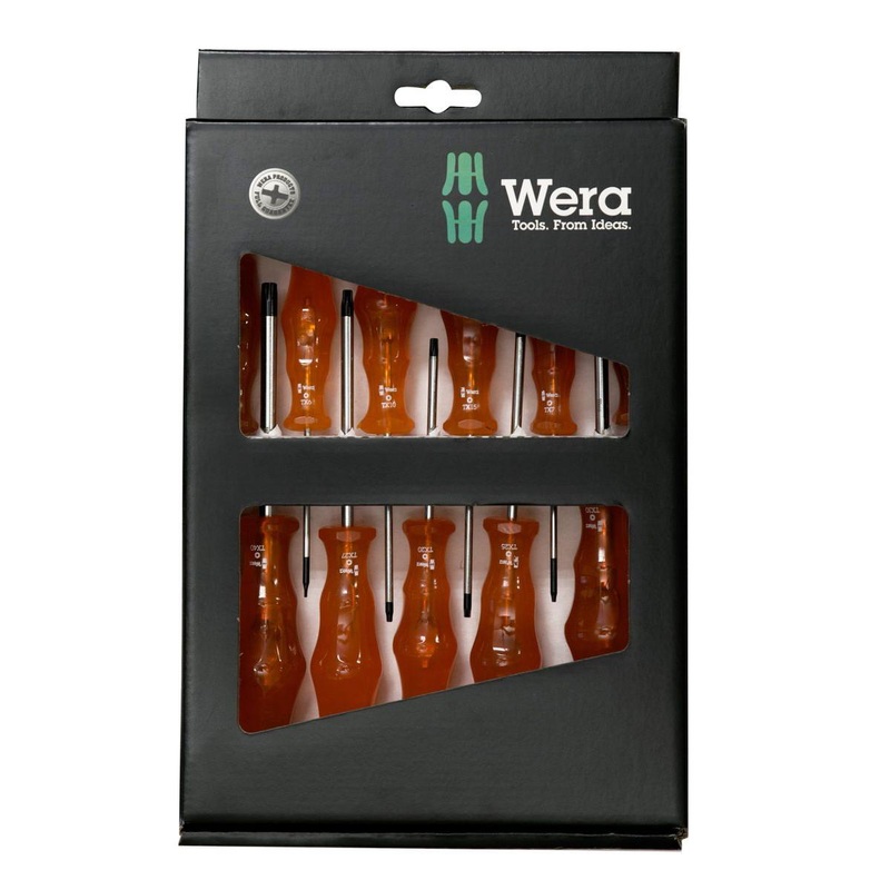 Wera KraftForm Torx Set 11 Pc 6334/11