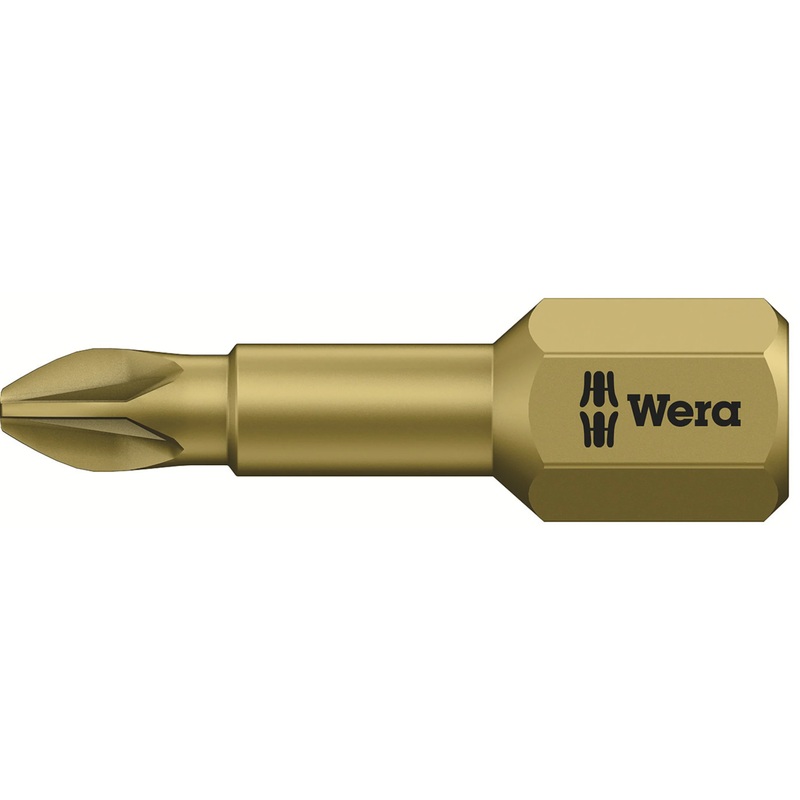 Wera Torsion Pozidrive Bits 25mm ( Select Size )