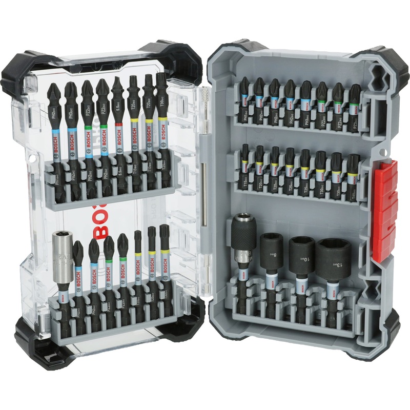 Bosch Professional Impact Control Screwdriver Bit Set, 36-piece