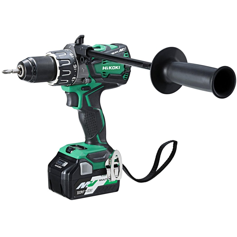Hikoki Drill Impact 36V 138Nm 13Mm Set HTC-DV36DA-LG