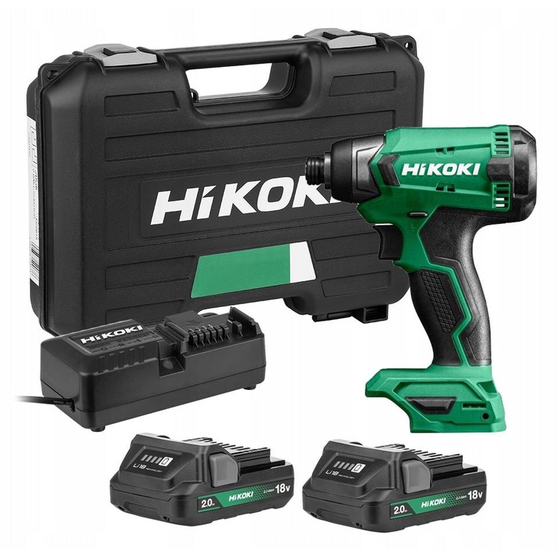 Hikoki Impact Driver 1/4 18V 140Nm Set WH18DA-WC