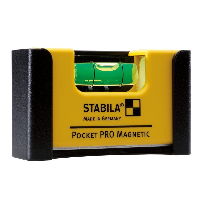 Stabila Pocket Pro Mag Spirit Level 7cm
