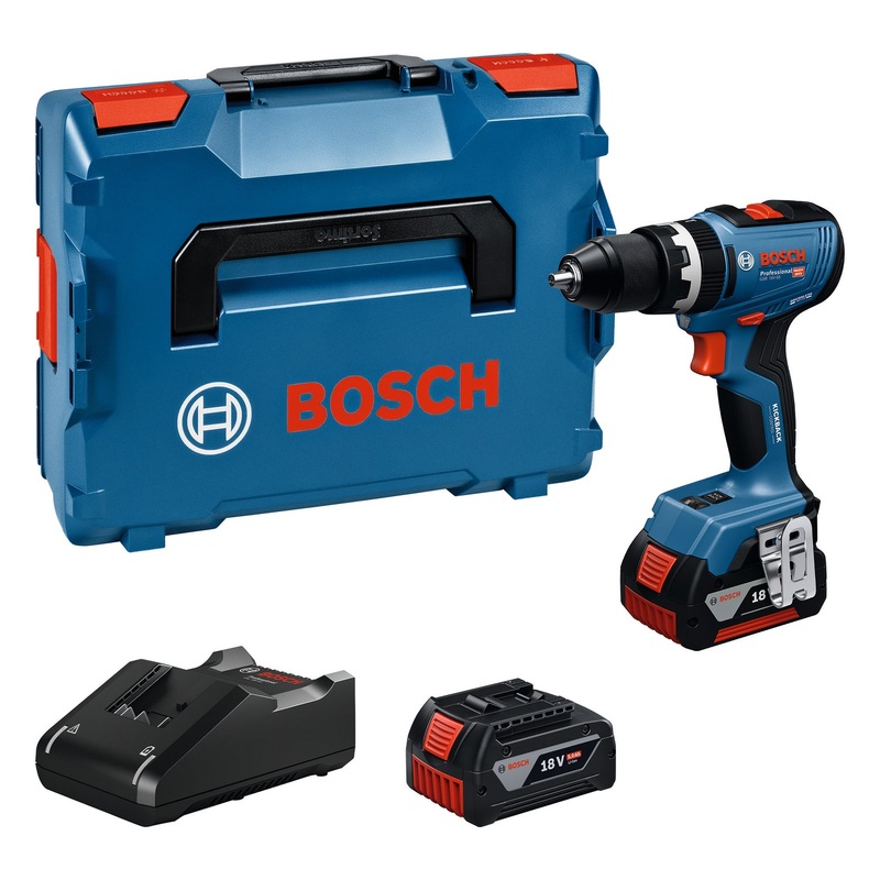 Bosch Professional Cordless Impact Drill GSB 18V-65 06019N3103