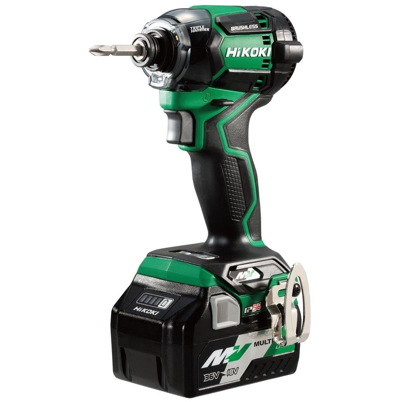 Hikoki Impact Driver 1/4`` 36V 210Nm Set HTC-WH36DC-WR