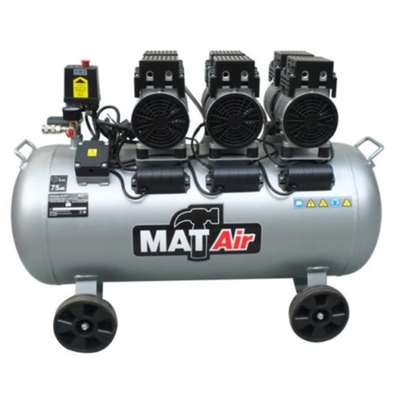 MatAir Oil Less Silent Compressor 100l AIR3050