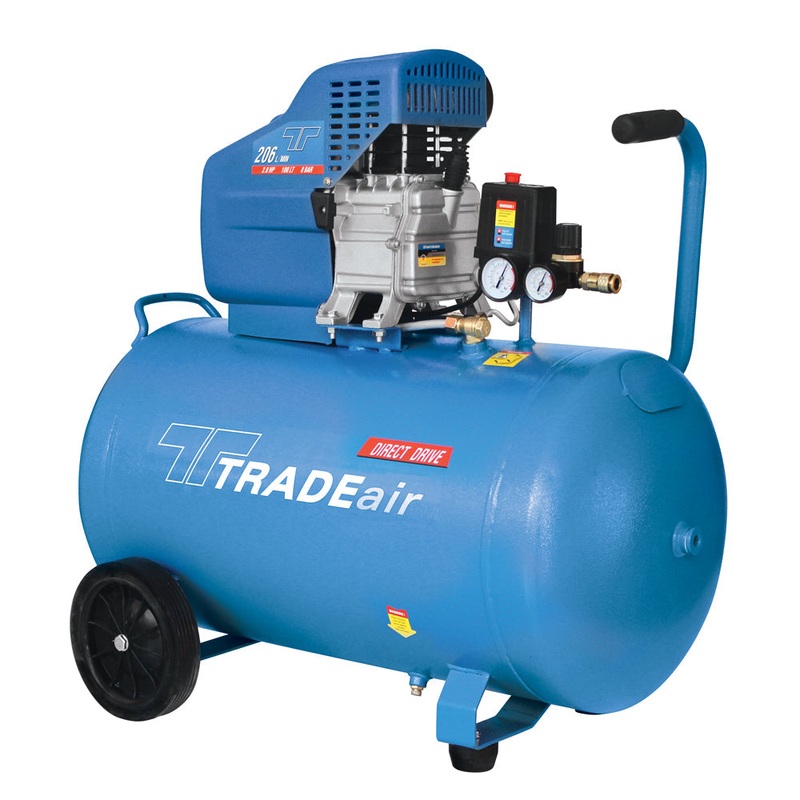 TradeAir Direct Drive Compressor 2Hp 100Lt