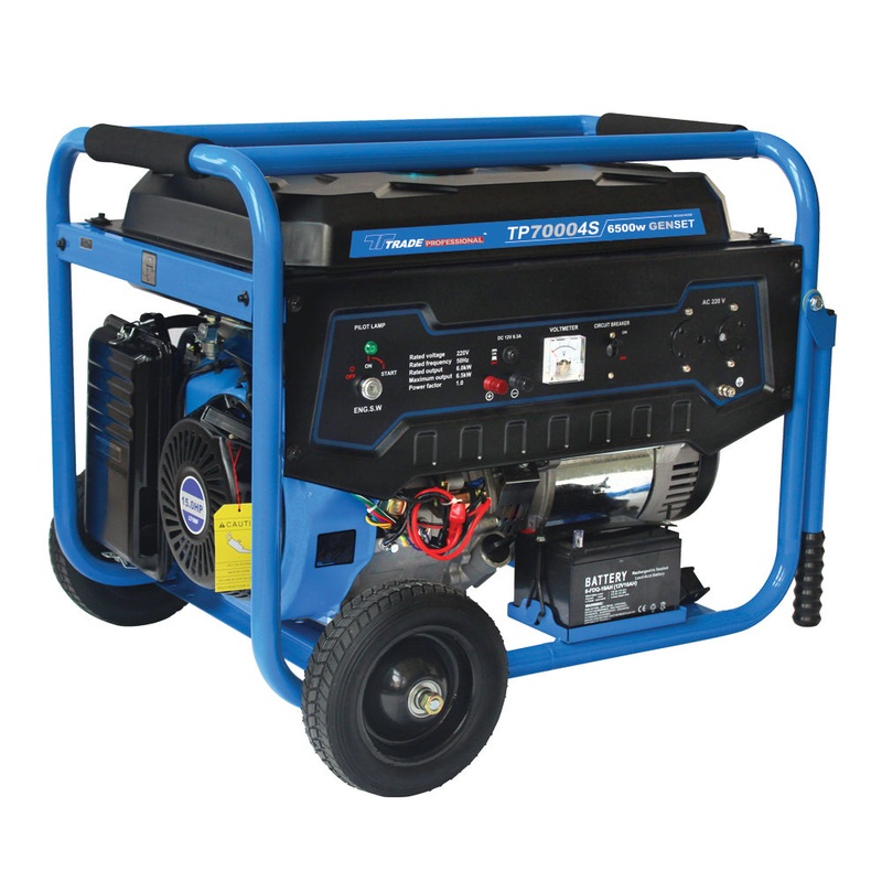 TradeProfessional Generator Tp 7000 4S-6500W