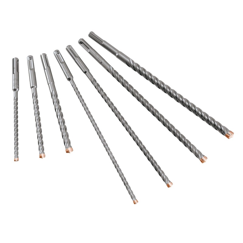 Alpen Force X Sds-Plus Mix Box 7 Pcs. 6.0/ 8.0/ 10.0 mm X 160 And 6.0/ 8.0/