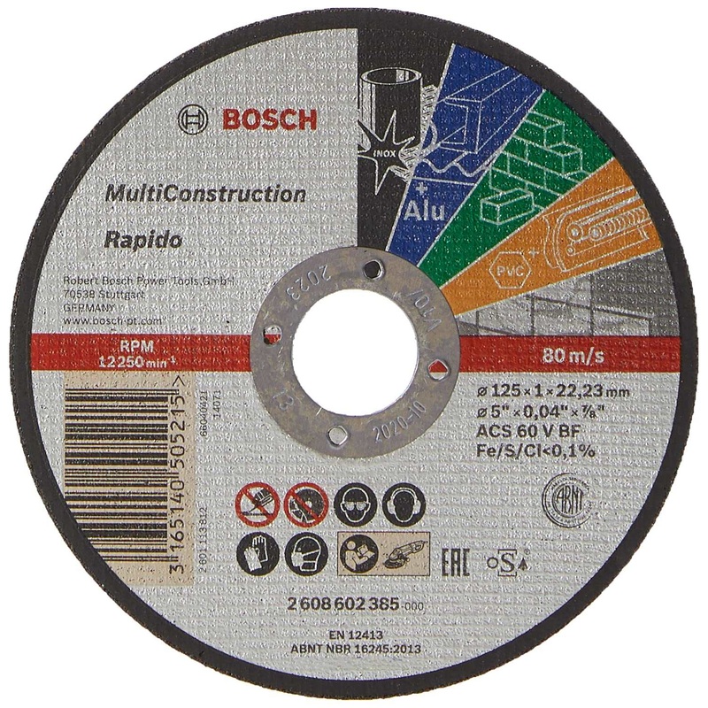 Bosch 125Mm Multi-Construction Cutting Disc 2608602385
