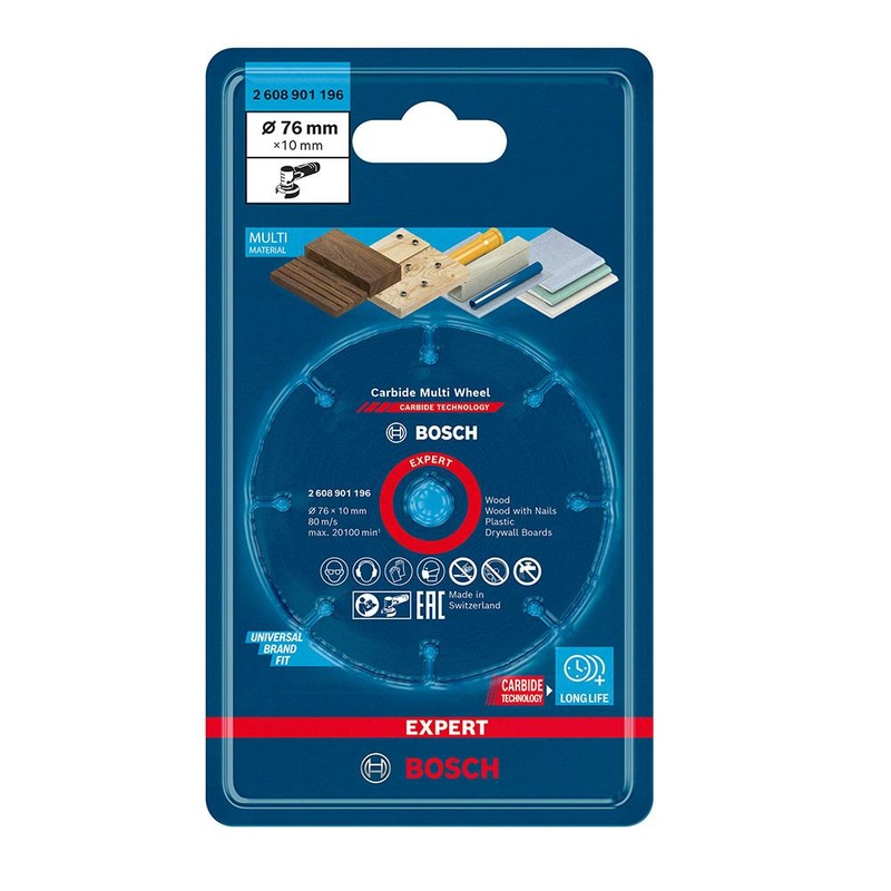 Bosch Cutting-Off Wheel Rbe- 1Er 76X10Mm 2608901196