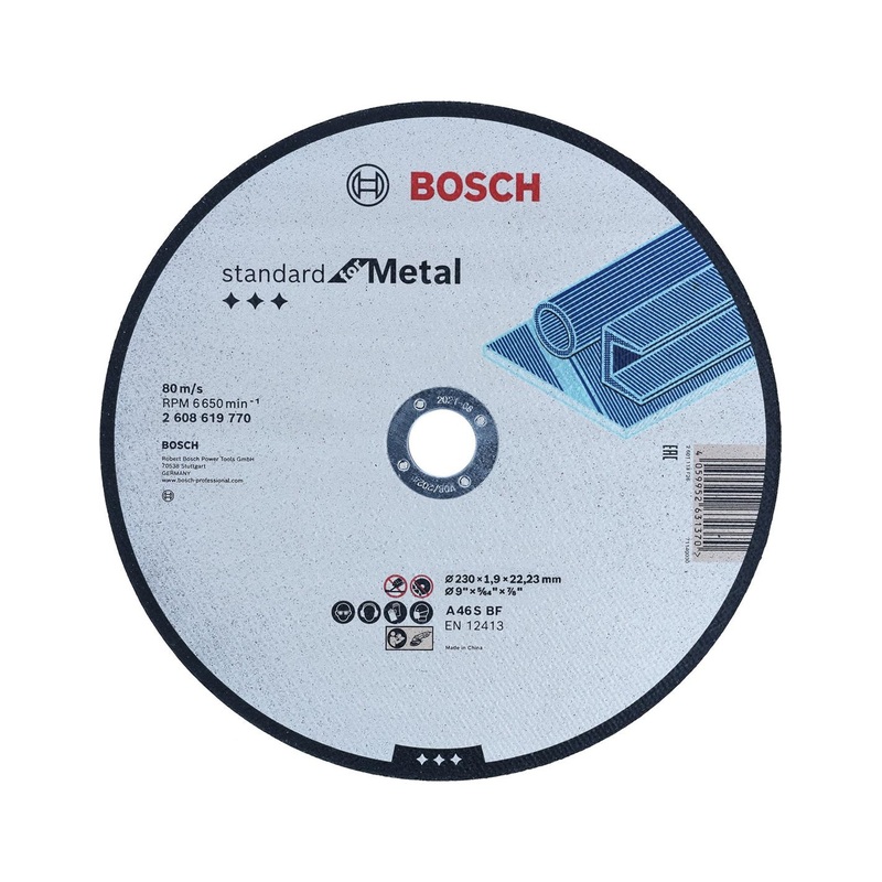 Bosch Standard For Metal Straight Cutting Disc 2608619770
