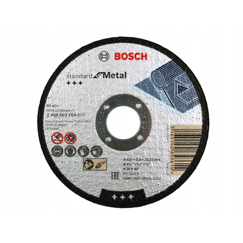 Bosch Std Metal Disc 115X2.5X22.23Mm S 2608603164