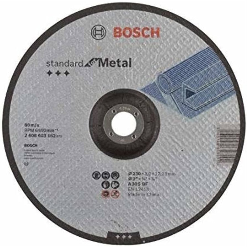 Bosch Std Metal Disc 230X3X22.23Mm D 2608603162