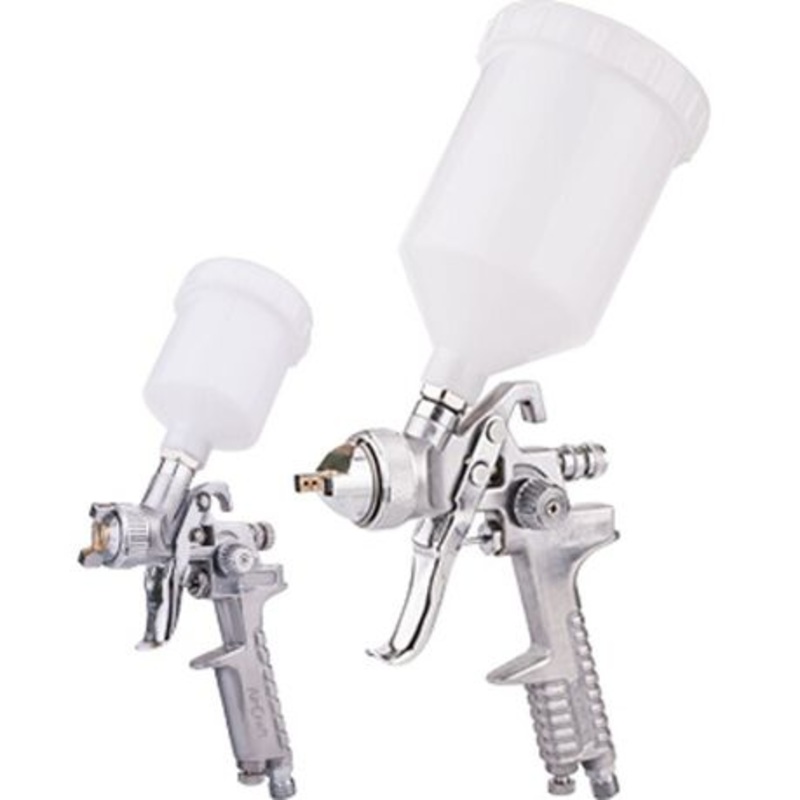 AirCraft Spray Gun Kit SG H827 + SG H2000 Combo HVLP