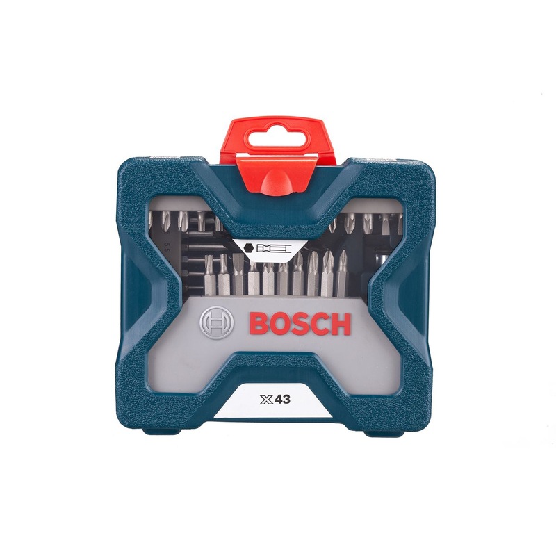 Bosch 43pc X-Blue Line set (drilling & screwdriving & sockets) 2607017510