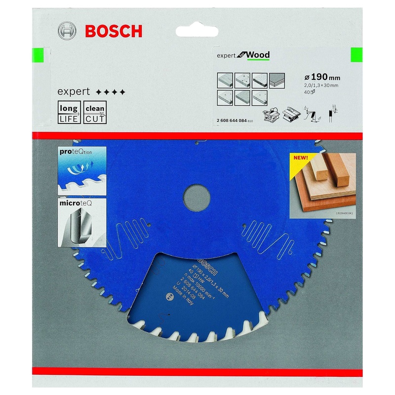 Bosch Expert Circular Saw Blade for Wood 184 x 30 x 2,6 mm, 56 2608644043