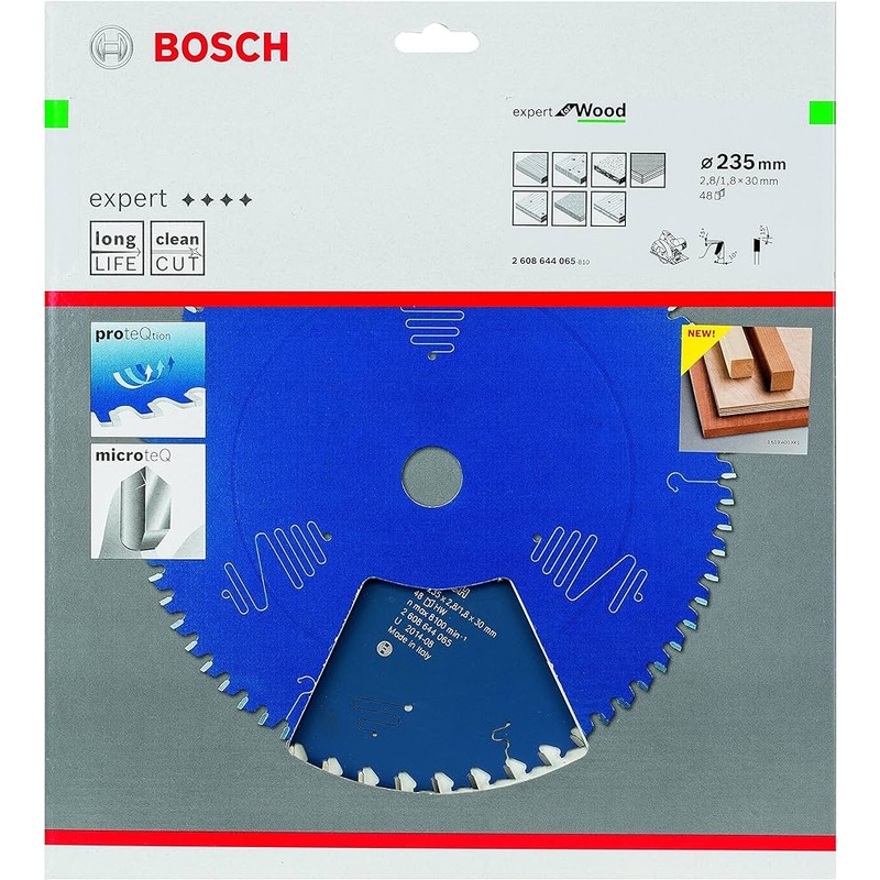 Bosch Expert Circular Saw Blade for Wood 235 x 30 x 2,8 mm, 48 2608644065