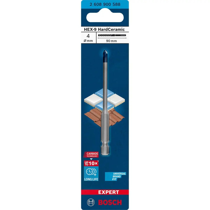 Bosch HEX-9 Hardceramics Drill Bit ( Select Size )