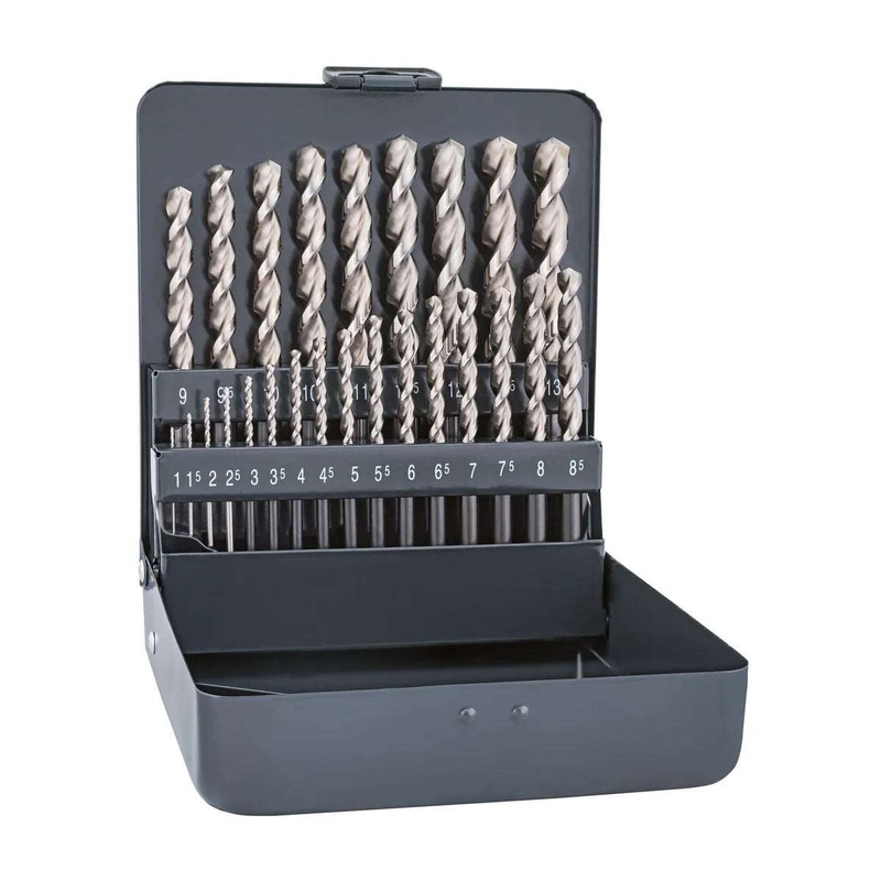 Alpen Hss Cobalt 25 Piece Drill Bit Set Set Forte 1 - 13 X 0.5mm KM25 25