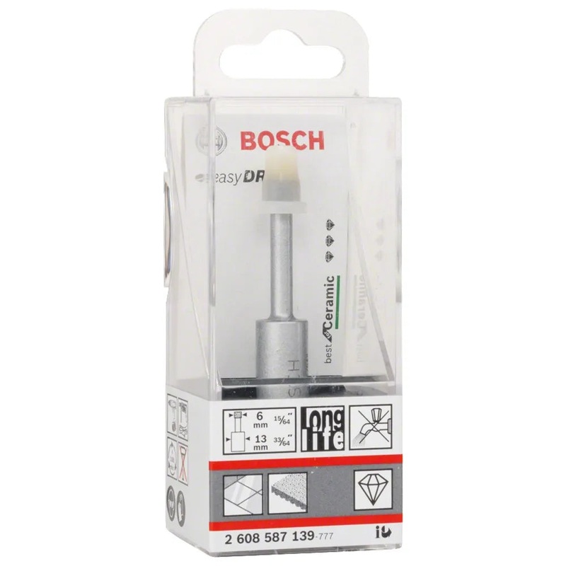 Bosch Diamond drill bit Easy Dry Best for Ceramic Drill Bit ( Select Size )
