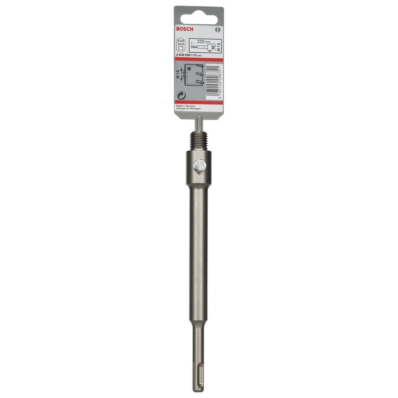 Bosch SDS plus shank for core cutters with M16 200mm 2608598110